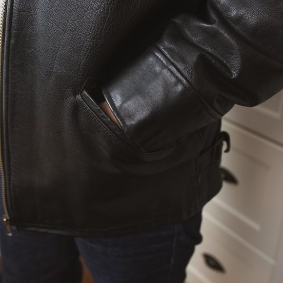 Vintage Cowhide Made in Canada Jacket - Picture 2 of 13